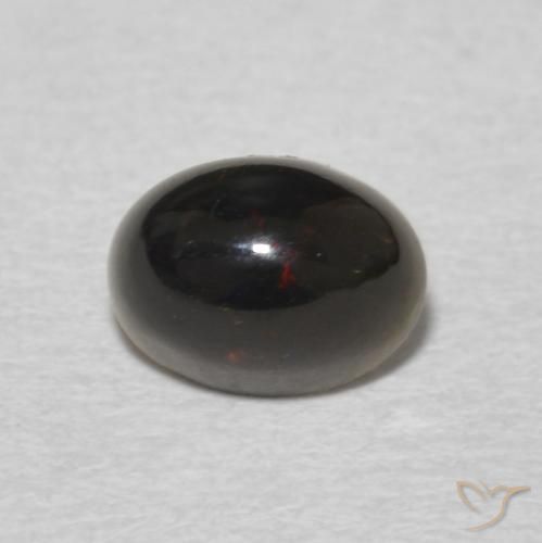 0.59ct Naturale Multicolore Opale, Ovale, Opaco