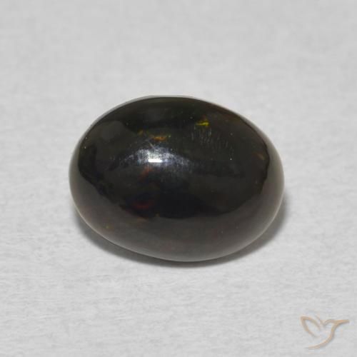 0.93ct Naturale Multicolore Opale, Ovale, Opaco