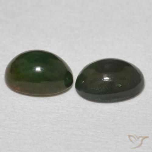Gemme di Opale Multicolore naturale da 1.05 ct, Ovale, Opaco