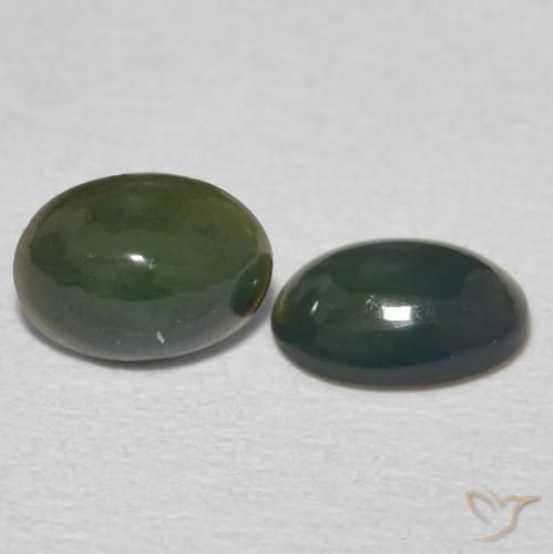 Gemme di Opale Multicolore naturale da 0.89 ct, Ovale, Opaco