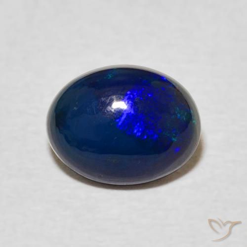 1.14ct Naturale Multicolore Opale, Ovale, Opaco