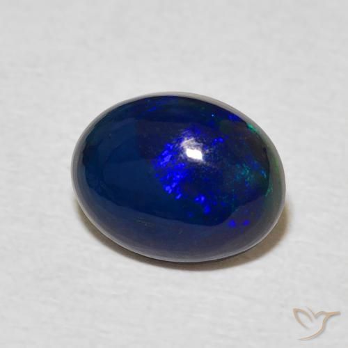 Opale Multicolore naturale da 1.14 ct, Ovale, Opaco