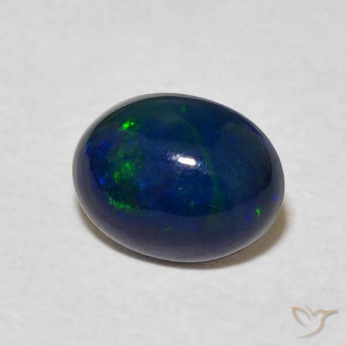 Opale Multicolore naturale da 1.10 ct, Ovale, Opaco