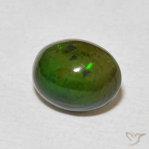 Opale Multicolore naturale da 1.45 ct, Ovale, Opaco