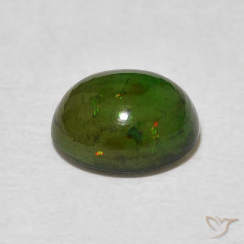 Opale Multicolore naturale da 1.45 ct, Ovale, Opaco