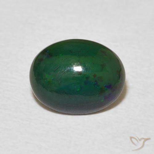 1.01ct Naturale Multicolore Opale, Ovale, Opaco