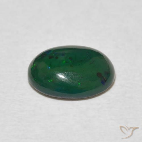 Opale Multicolore naturale da 1.01 ct, Ovale, Opaco