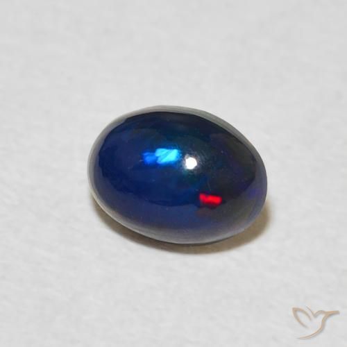 Opale Multicolore naturale da 0.54 ct, Ovale, Opaco