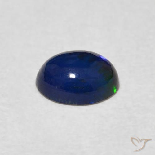 Opale Multicolore naturale da 0.54 ct, Ovale, Opaco