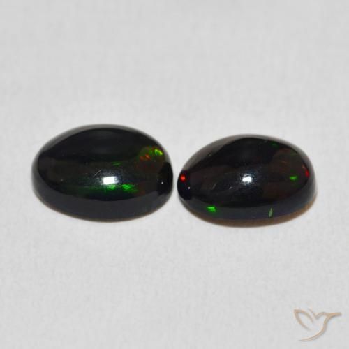 Gemme di Opale Multicolore naturale da 2.05 ct, Ovale, Opaco