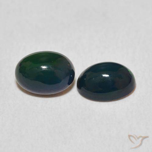 Gemme di Opale Multicolore naturale da 1.02 ct, Ovale, Opaco
