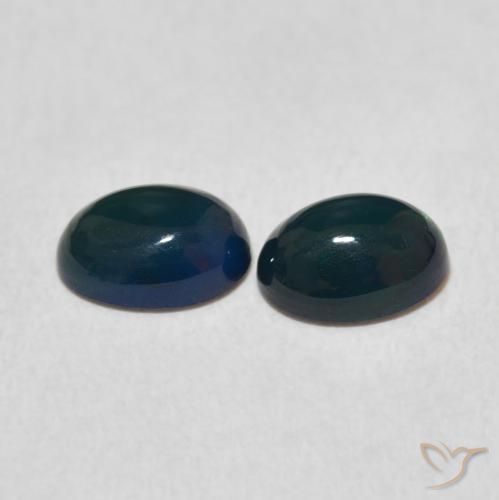 Gemme di Opale Multicolore naturale da 1.02 ct, Ovale, Opaco