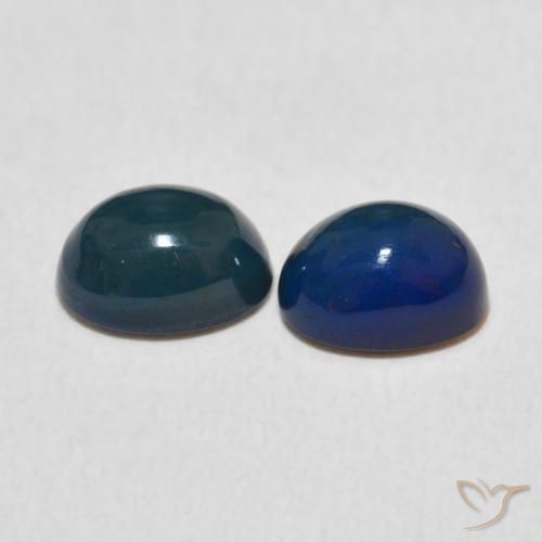 Gemme di Opale Multicolore naturale da 1.31 ct, Ovale, Opaco
