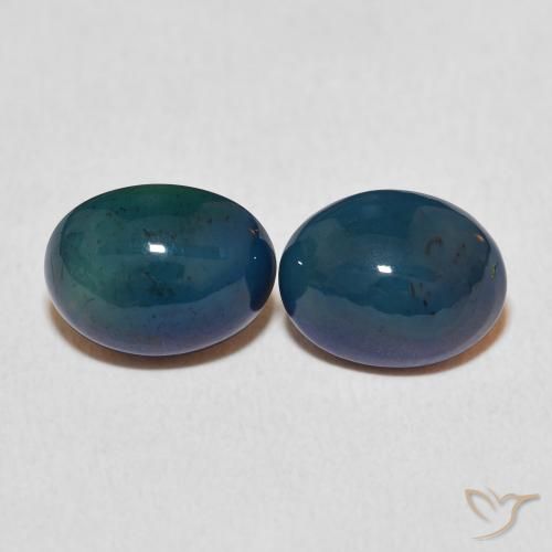 2.51ctw Naturale Multicolore Opale, Ovale, Opaco