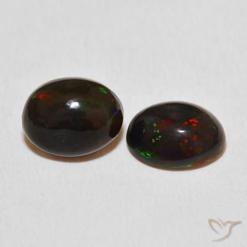 Gemme di Opale Multicolore naturale da 2.26 ct, Ovale, Opaco