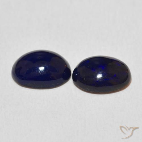 Gemme di Opale Multicolore naturale da 1.34 ct, Ovale, Opaco