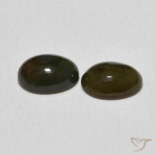 Gemme di Opale Multicolore naturale da 0.94 ct, Ovale, Opaco