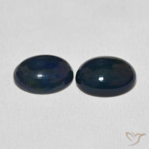 Gemme di Opale Multicolore naturale da 1.92 ct, Ovale, Opaco