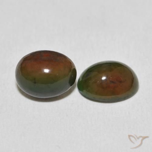 Gemme di Opale Multicolore naturale da 2.33 ct, Ovale, Opaco