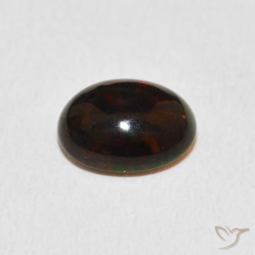 Opale Multicolore naturale da 1.14 ct, Ovale, Opaco