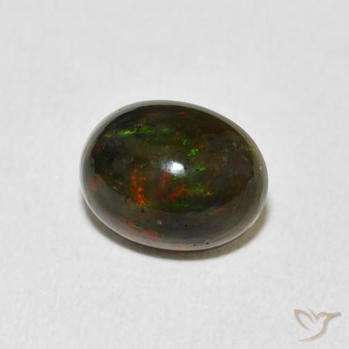 Opale Multicolore naturale da 1.89 ct, Ovale, Opaco