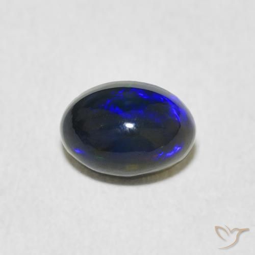 0.61ct Naturale Multicolore Opale, Ovale, Opaco