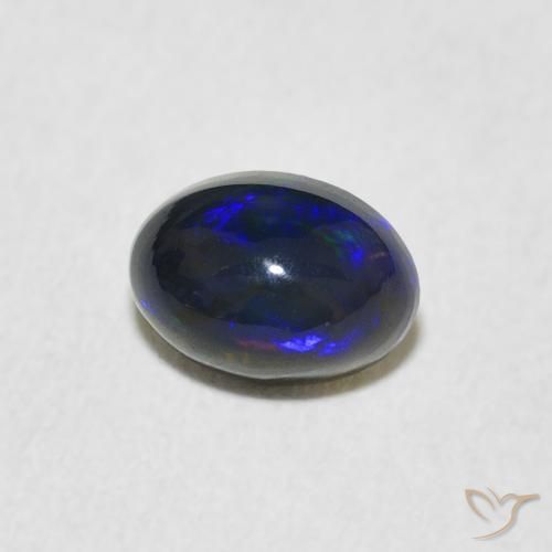 Opale Multicolore naturale da 0.61 ct, Ovale, Opaco
