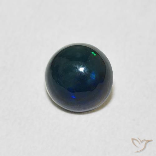 Opale Multicolore naturale da 0.40 ct, Rotondo, Opaco