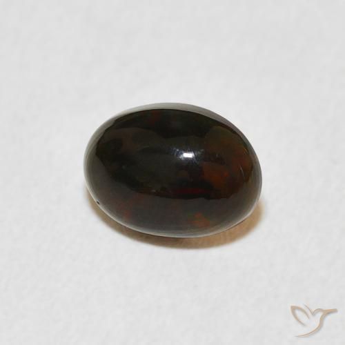 Opale Multicolore naturale da 0.54 ct, Ovale, Opaco