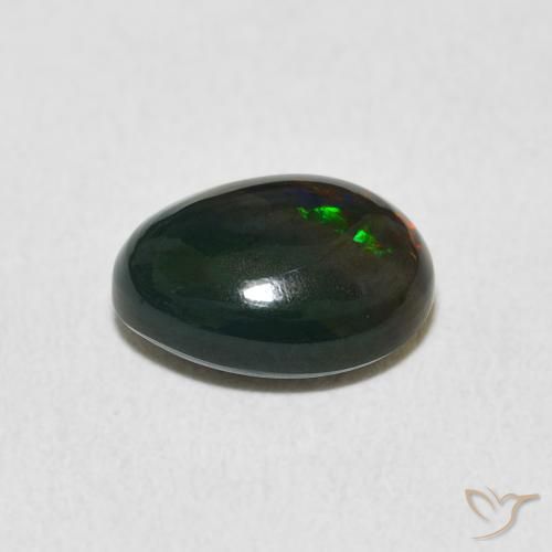 Opale Multicolore naturale da 1.56 ct, Ovale, Opaco