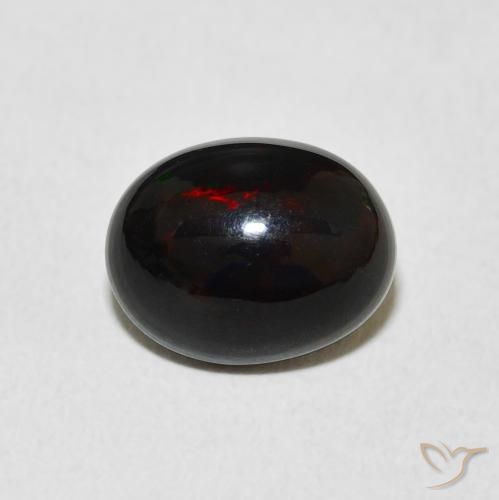 2.42ct Naturale Multicolore Opale, Ovale, Opaco