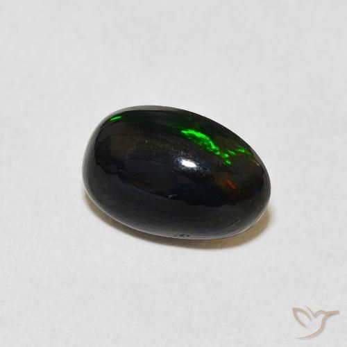 Opale Multicolore naturale da 1.24 ct, Ovale, Opaco