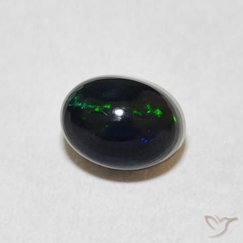 Opale Multicolore naturale da 1.11 ct, Ovale, Opaco
