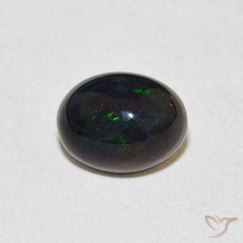 1.40ct Naturale Multicolore Opale, Ovale, Opaco