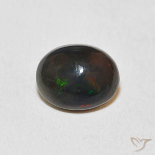 1.59ct Naturale Multicolore Opale, Ovale, Opaco