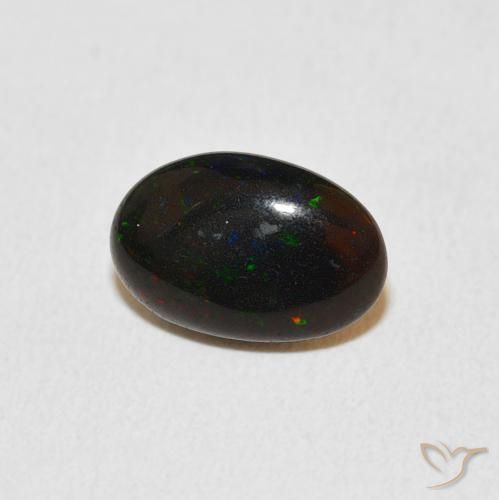 Opale Multicolore naturale da 1.08 ct, Ovale, Opaco