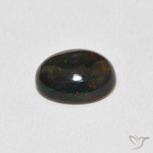 Opale Multicolore naturale da 1.14 ct, Ovale, Opaco