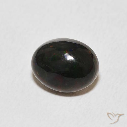 Opale Multicolore naturale da 1.50 ct, Ovale, Opaco