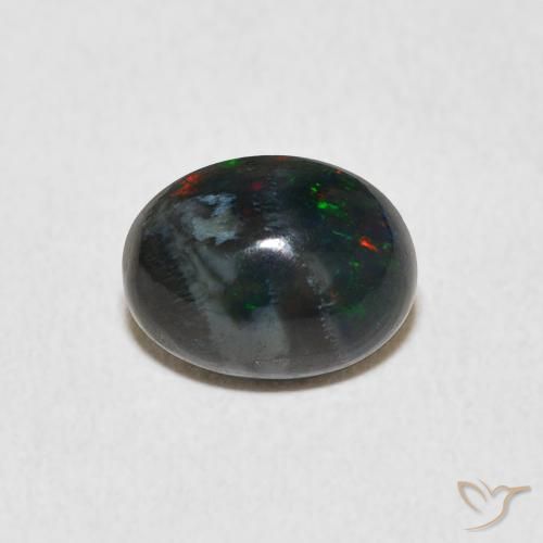 1.16ct Naturale Multicolore Opale, Ovale, Opaco