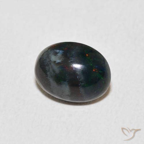 Opale Multicolore naturale da 1.16 ct, Ovale, Opaco