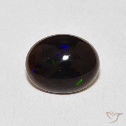 1.90ct Naturale Multicolore Opale, Ovale, Opaco