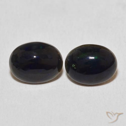1.75ctw Naturale Multicolore Opale, Ovale, Opaco
