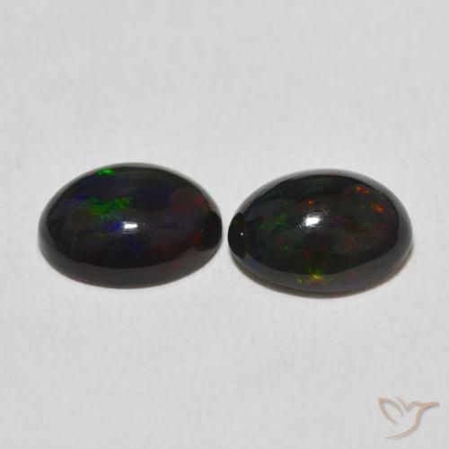Gemme di Opale Multicolore naturale da 2.32 ct, Ovale, Opaco