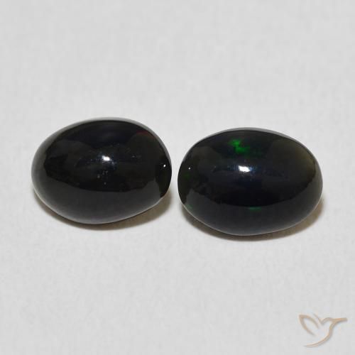 1.28ctw Naturale Multicolore Opale, Ovale, Opaco