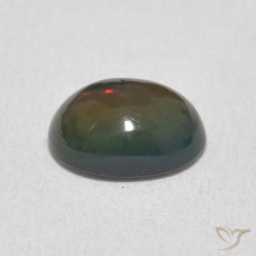Opale Multicolore naturale da 0.92 ct, Ovale, Opaco