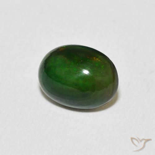 Opale Multicolore naturale da 1.03 ct, Ovale, Opaco
