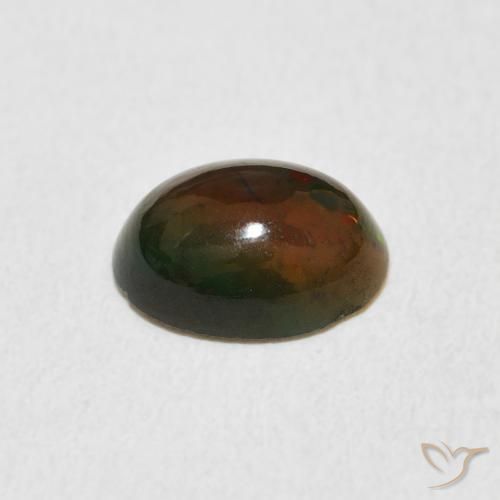 Opale Multicolore naturale da 1.04 ct, Ovale, Opaco