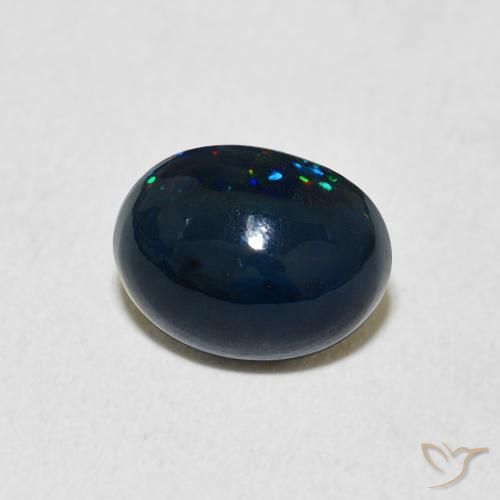 Opale Multicolore naturale da 1.10 ct, Ovale, Opaco