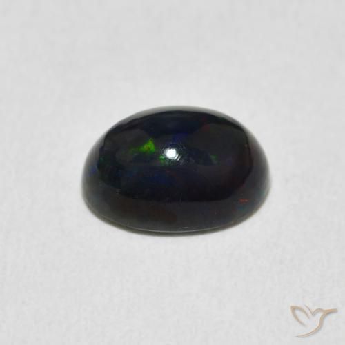 Opale Multicolore naturale da 1.29 ct, Ovale, Opaco