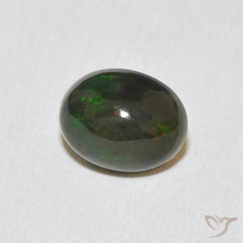 Opale Multicolore naturale da 1.19 ct, Ovale, Opaco